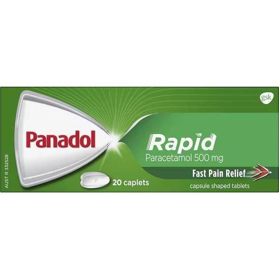 Panadol Rapid Caplet 20pk