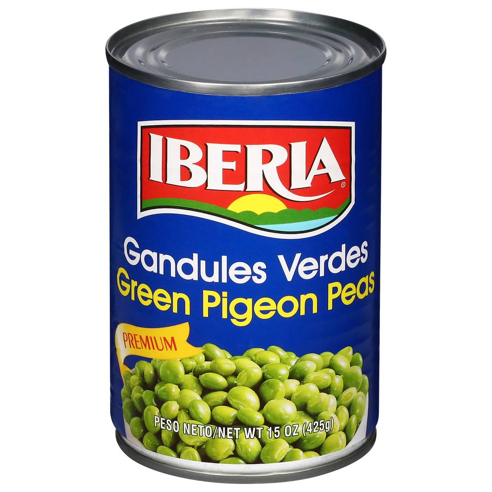 Iberia Green Pigeon Peas (15 oz)