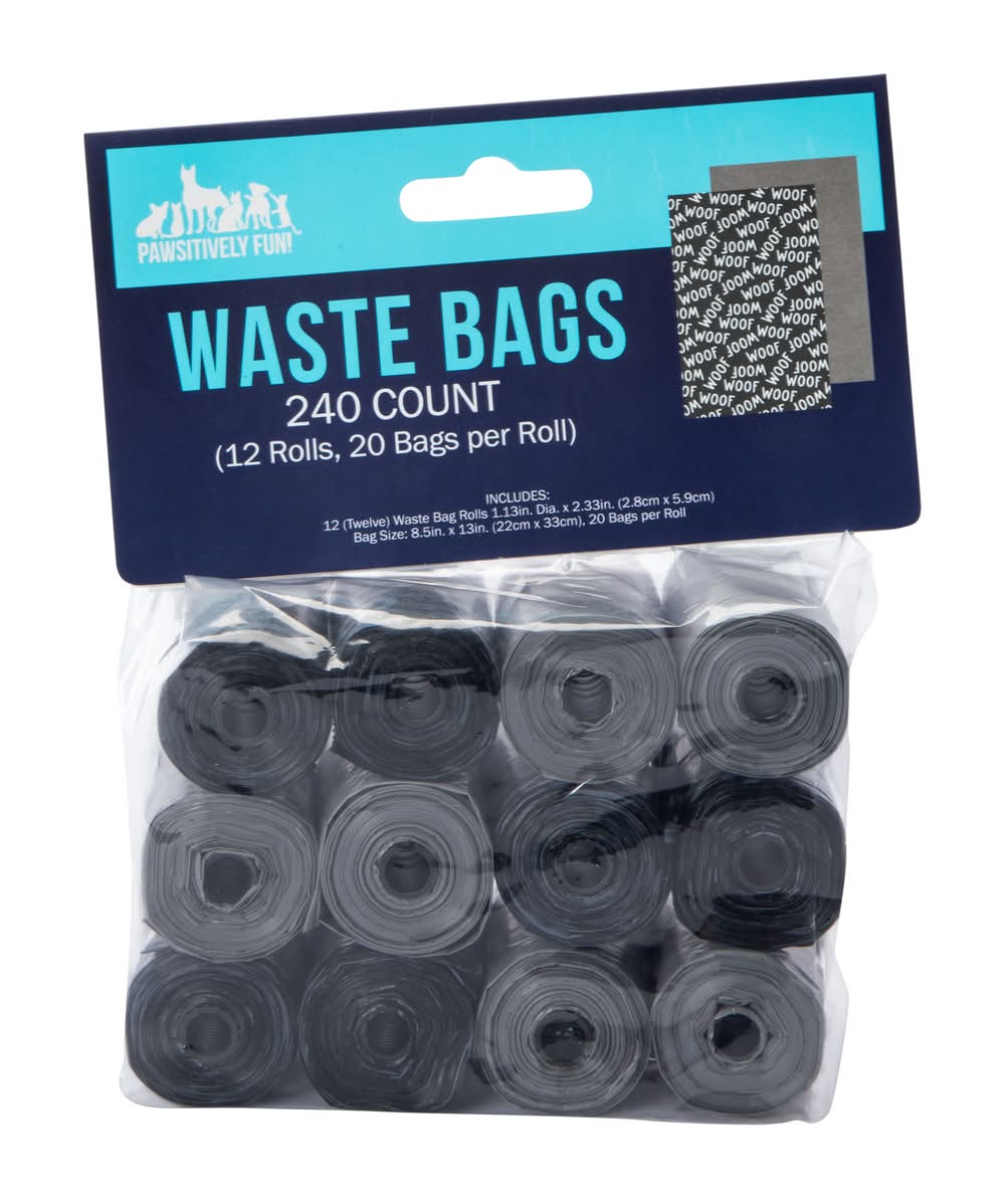 Dog Waste Bags 240-Count Woof