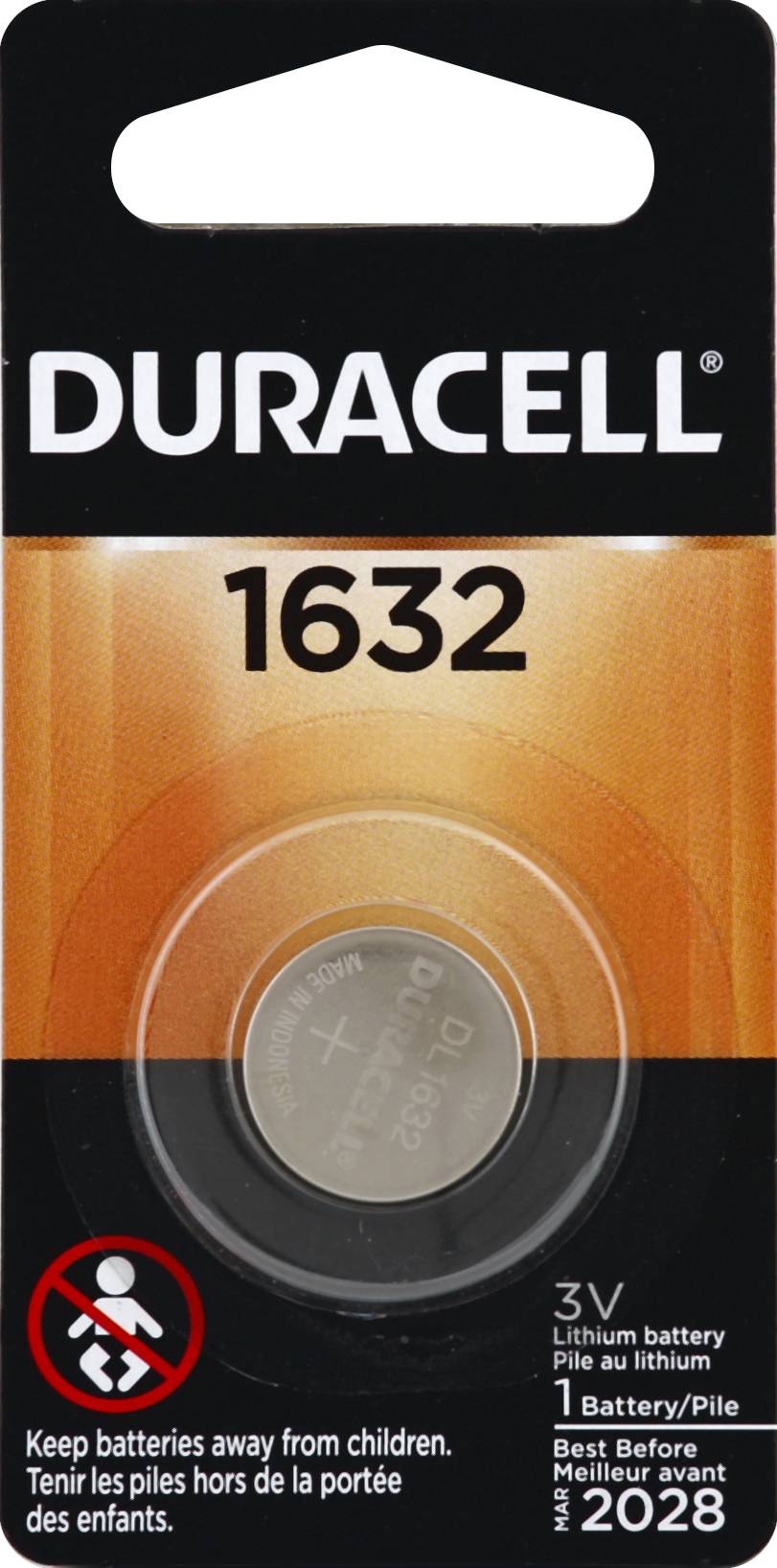 Duracell Lithium Battery 1632