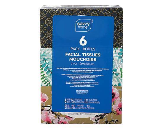 SAVVY HOME 126S 2PLY 6 PK