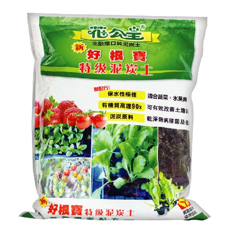 【園藝用品】花公主新好根寶特級泥炭土 6L <1PC個 x 1 x 1PC個>