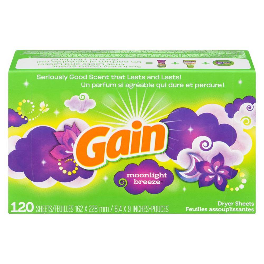 Gain Fabric Softener, Moonlight Breeze (190 g)