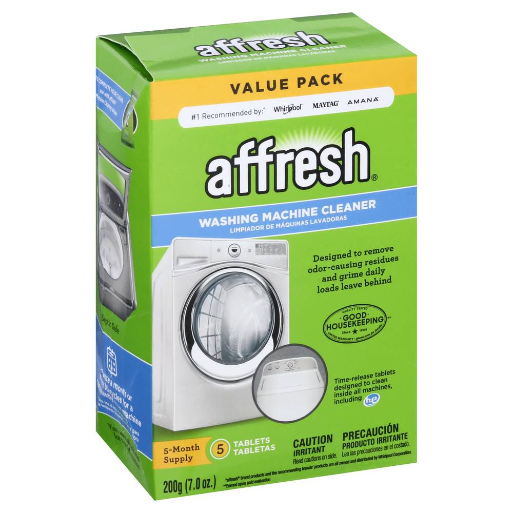 Affresh Value pack Tablets Washing Machine Cleaner (7 oz)