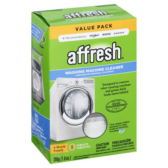 Affresh Value pack Tablets Washing Machine Cleaner (5 ct)