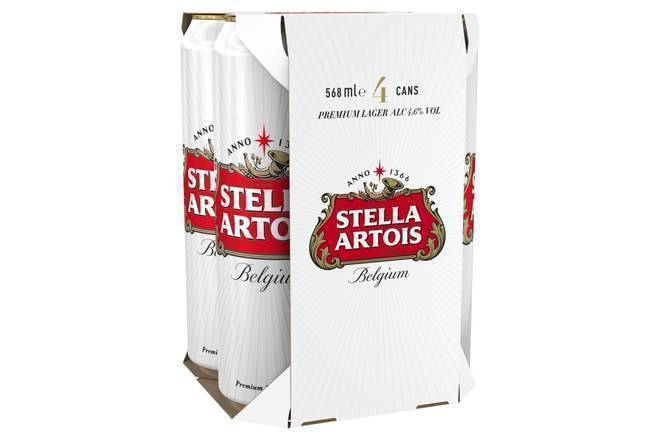 Stella Artois 568ml 4pk