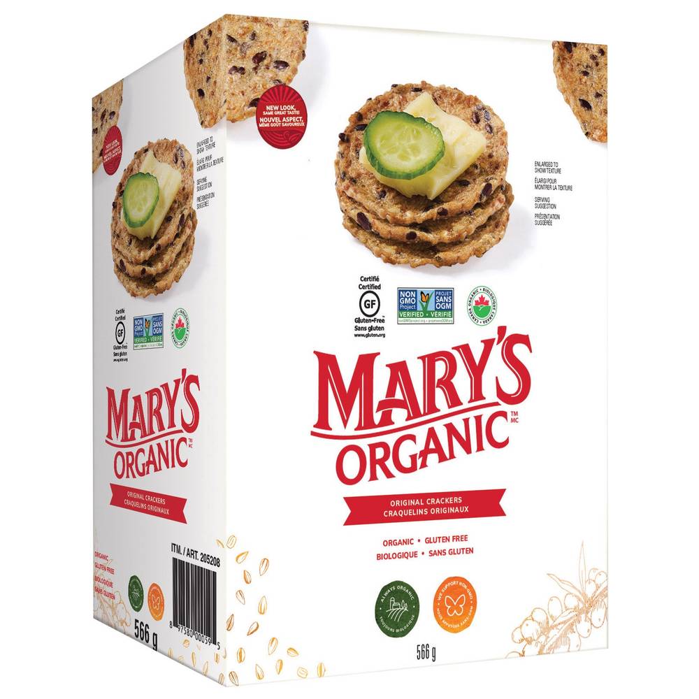 Mary’S Organic Original Crackers, 566 G