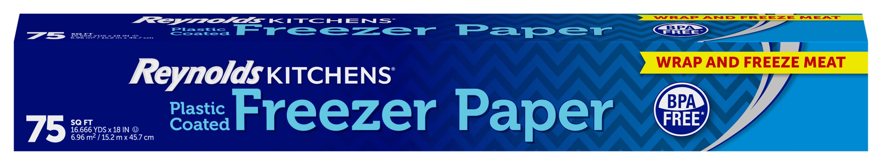 Reynolds Kitchens Plastic Coated Freezer Paper