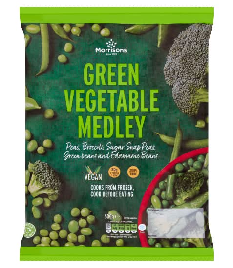 Morrisons Green Vegetable Medley (500g)