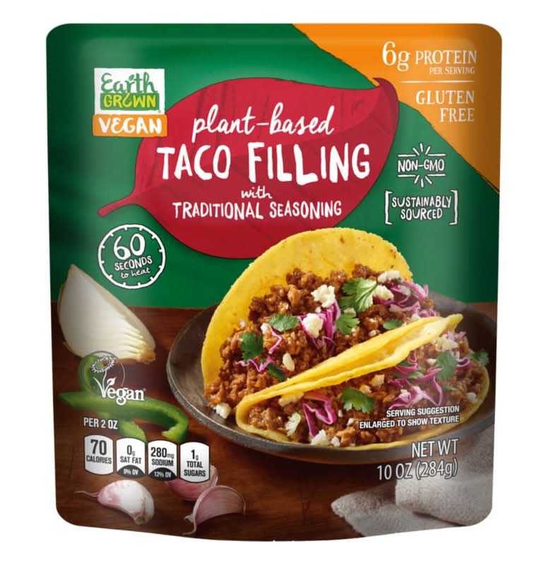 Earth Grown Plant Based Taco Filling (10 oz)