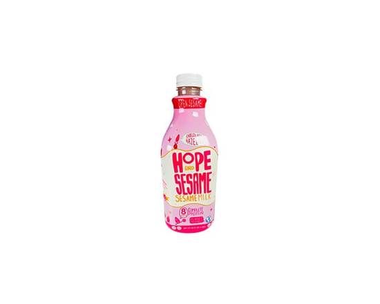 Hope & Sesame · Organic Chocolate Hazelnut Sesame Milk (48 fl oz)