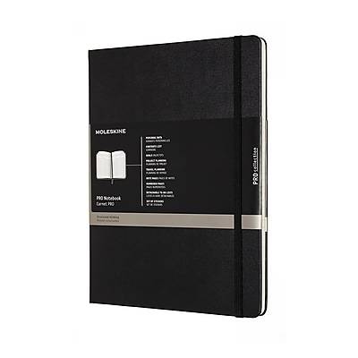 Moleskine Pro 192 Pages Black Notebook Ruled