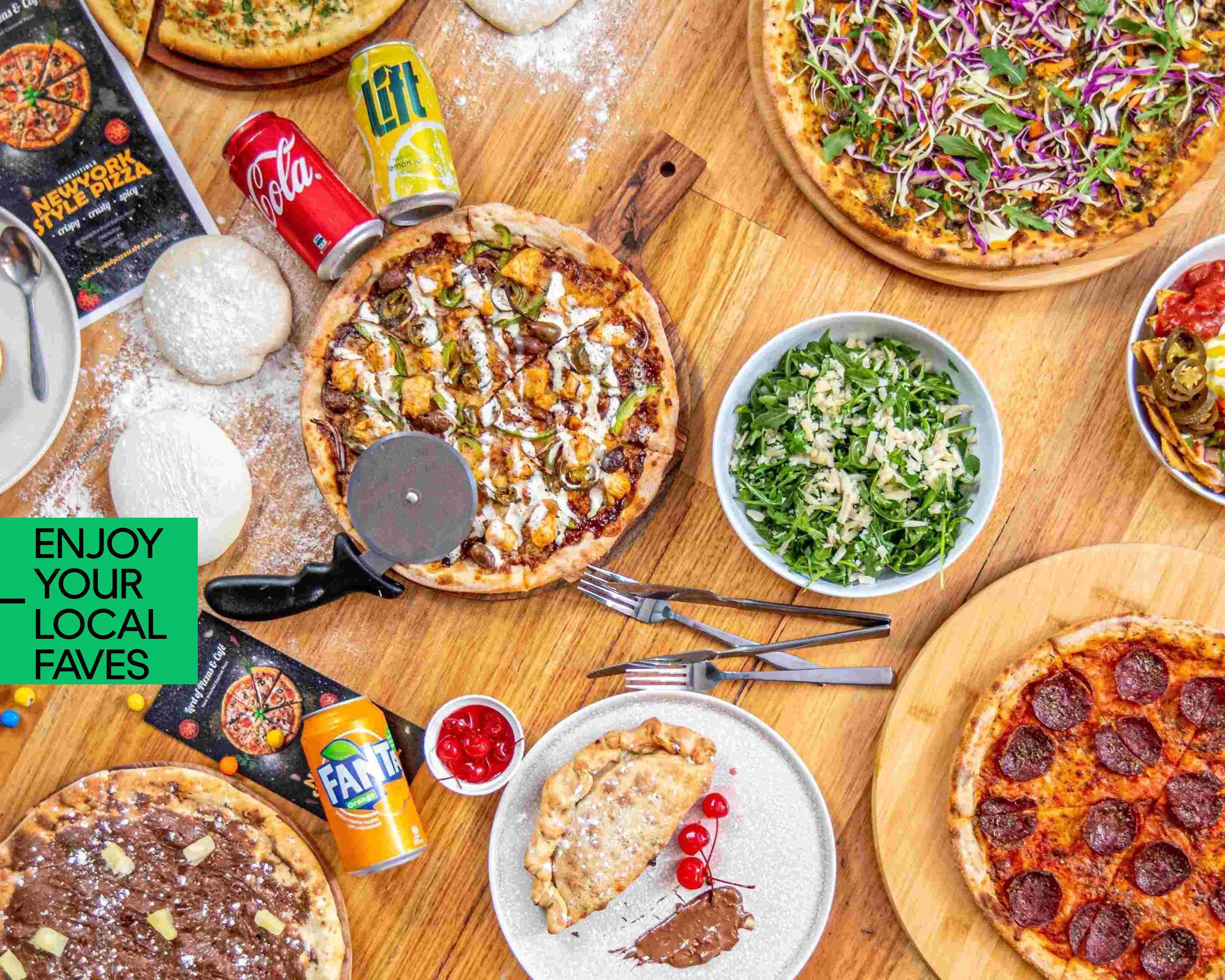 Order Lord of Pizzas & Cafe Delivery Online Hobart Menu & Prices