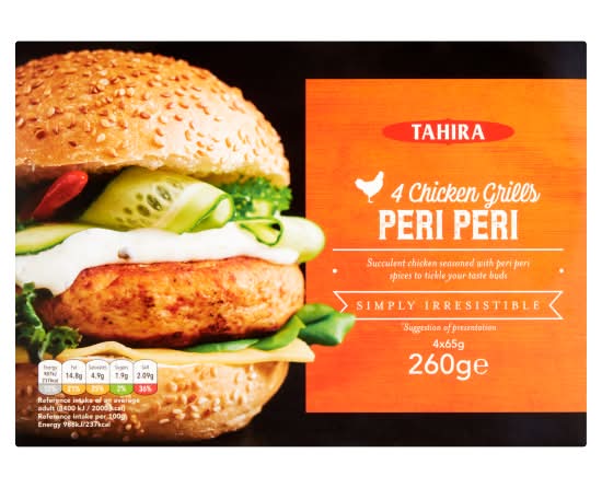 Tahira Chicken Grills Peri Peri (4 pack)