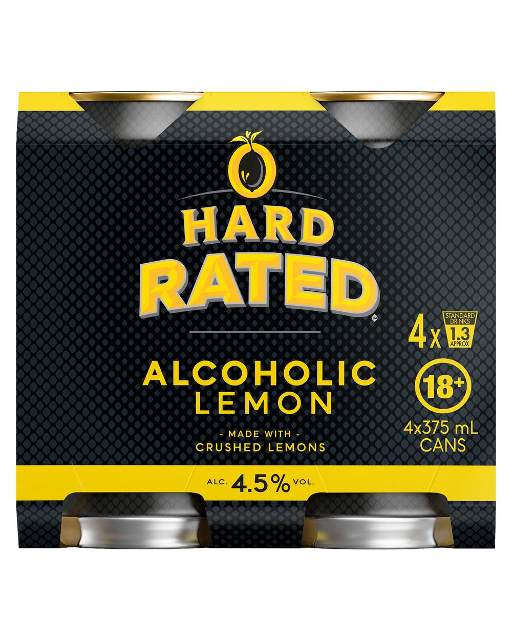 Hard Rated Can 4x375mL