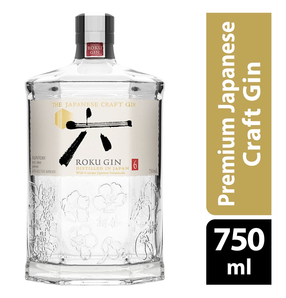 Roku Gin The Japanese Craft Gin (750 ml)