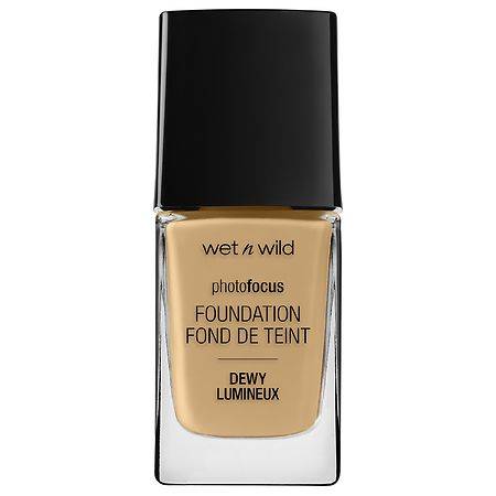 wet n wild Photofocus Foundation, Dewy Lumineux, C. Beige (1 fl oz)