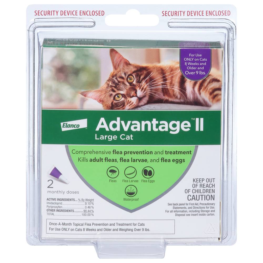 Elanco Advantage Ii Cat & Kitten Topical Flea Treatment