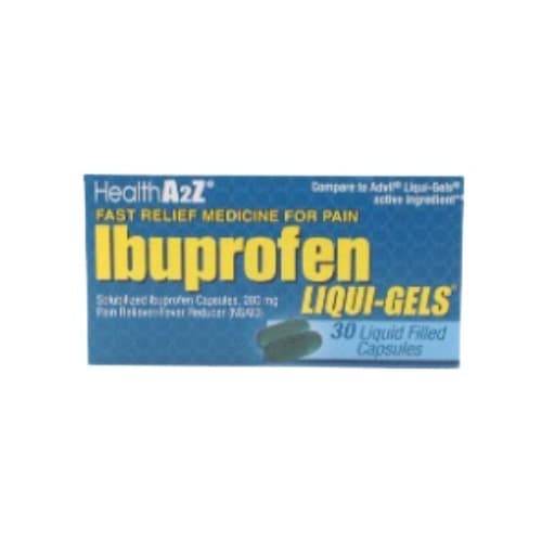 Healtha2z Fast Pain Reliever Ibuprofen 200 mg (30 capsules)