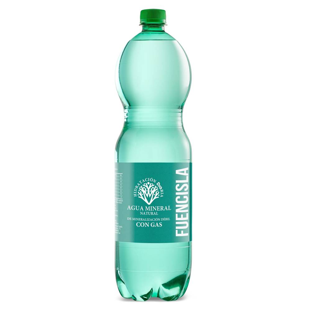 Agua Mineral Con Gas Dia Botella 1.5 L