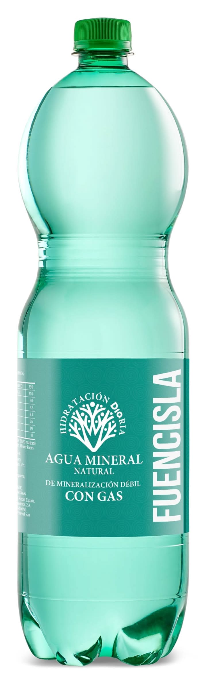Agua Mineral Con Gas Dia Botella 1.5 L