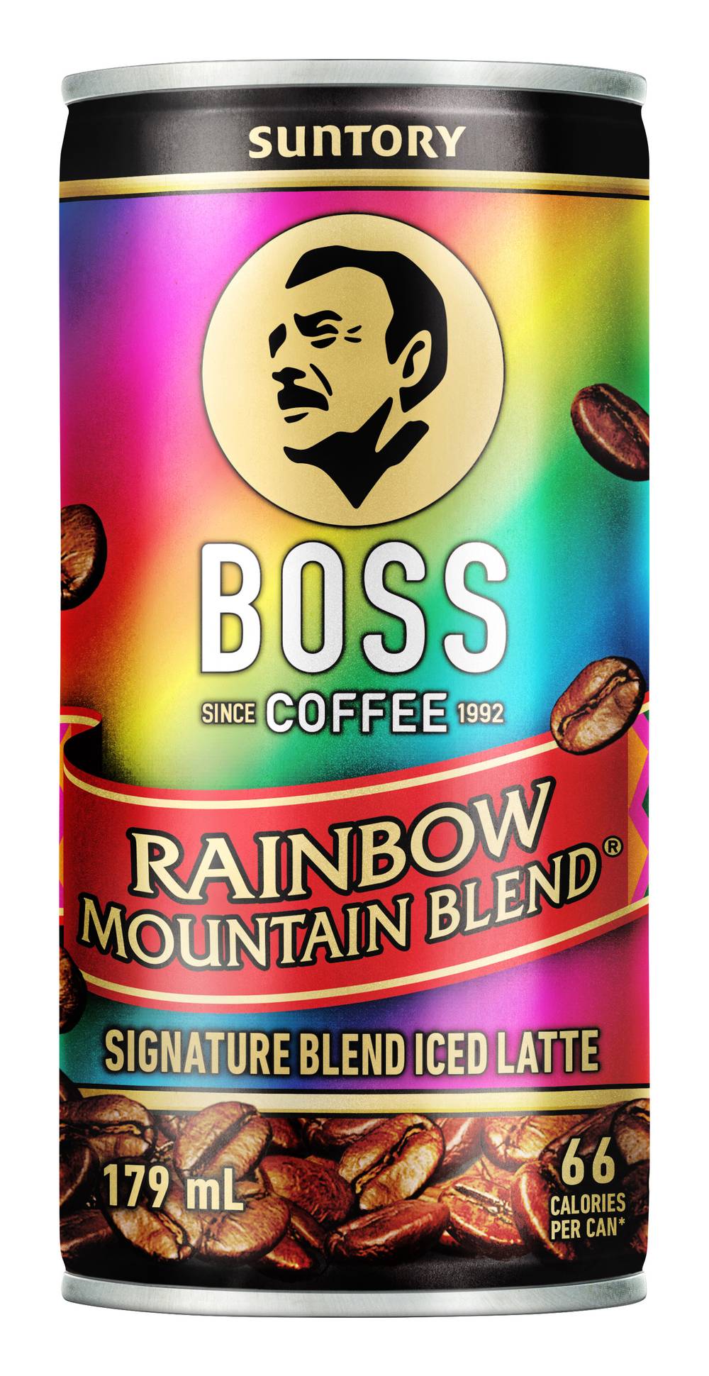 BOSS Suntory Rainbow Mountain Blend Coffee (179mL)