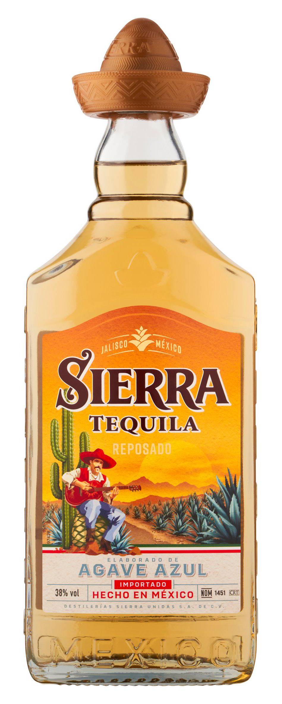 Sierra Tequila Reposado Liquor (500ml)