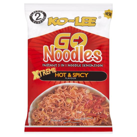 Ko-Lee Go Noodles Xtreme Hot & Spicy Flavour
