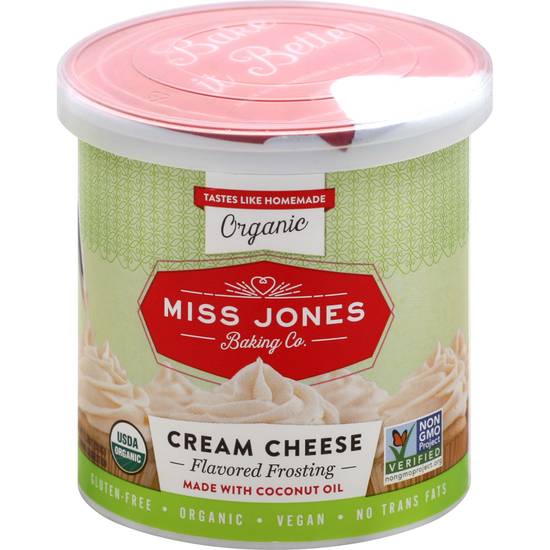 Miss Jones Baking Co. Organic Frosting (cream cheese)