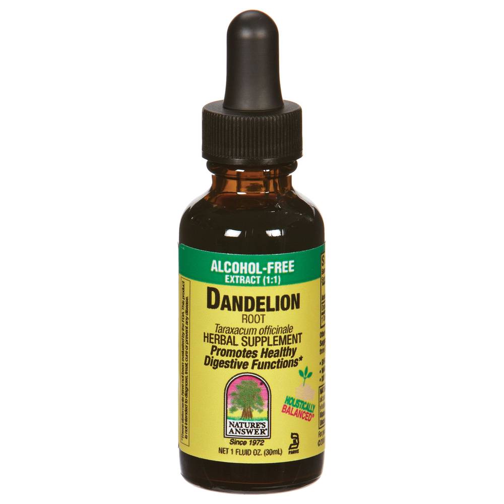 Dandelion Root - Promotes Healthy Digestive Functions - 2,000 Mg Per Serving (1 Fl Oz)