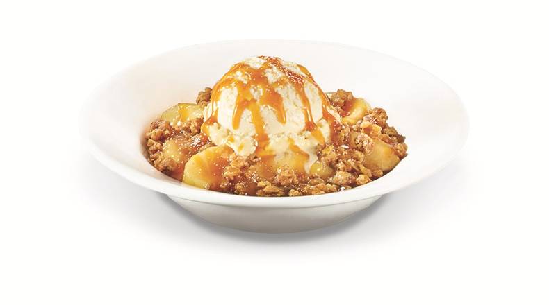 Caramel Apple Pie Crisp