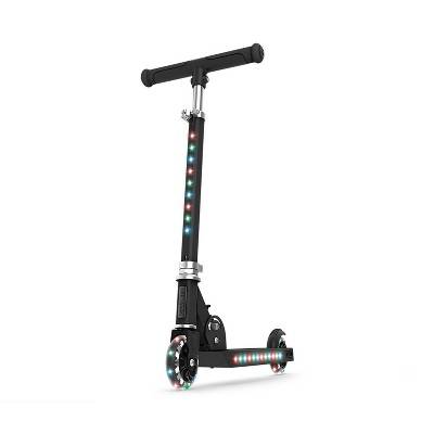 Jetson Jupiter 2.0 Kids' Kick Scooter with LED Lights - Black