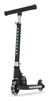 Jetson Jupiter 2.0 Kids Kick Scooter With Led Lights, Black