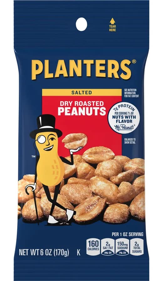 Planters Dry Roasted Peanuts