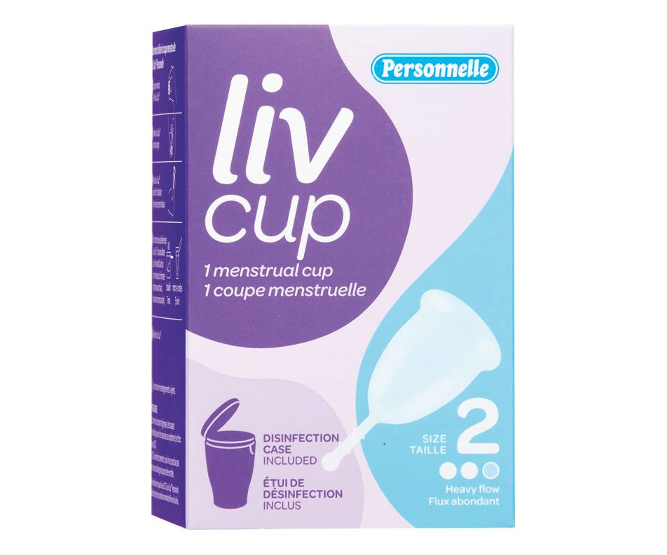 Personnelle liv cup coupe menstruelle (female/taille 2)