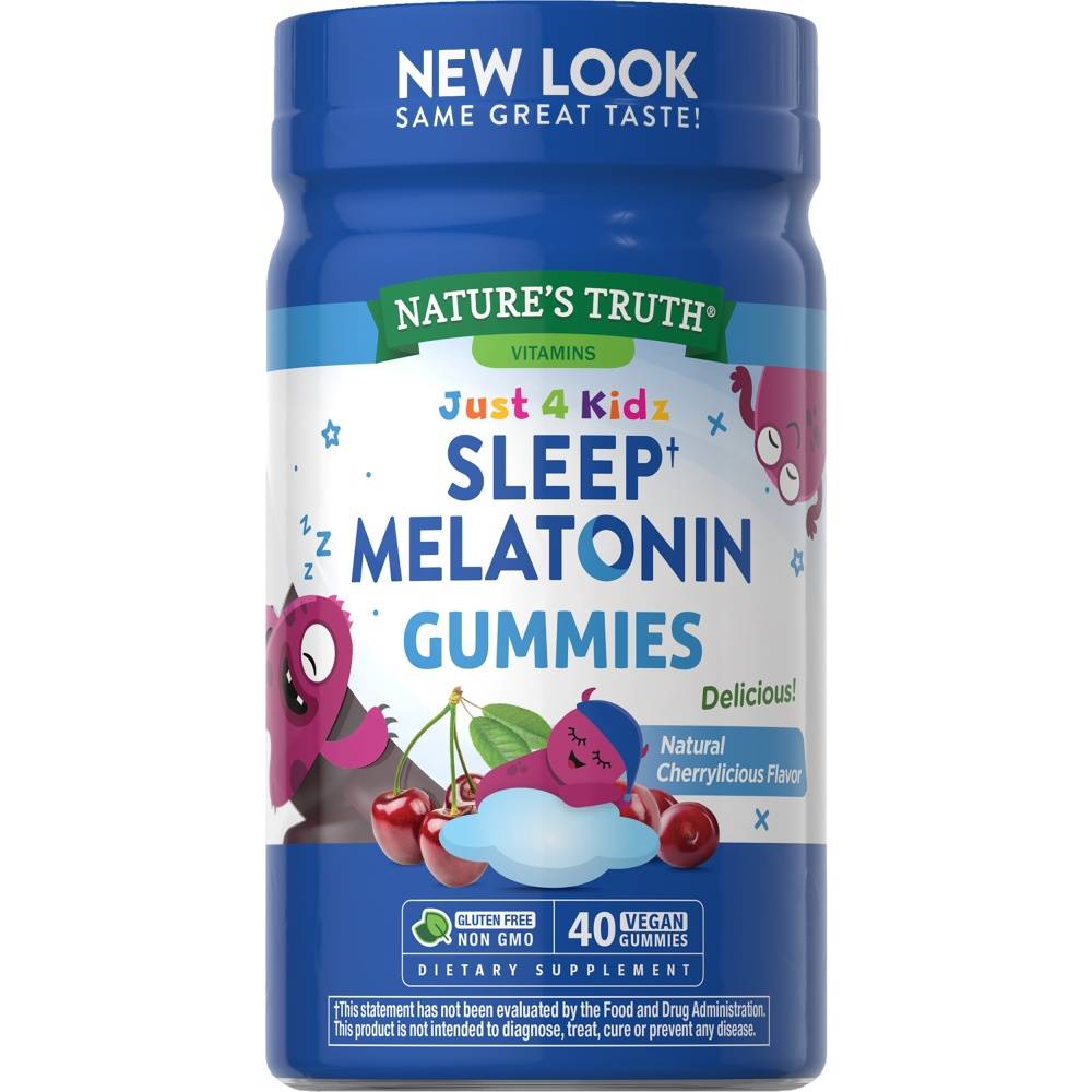 Nature's Truth Kids Melatonin Gummy (40 lbs)