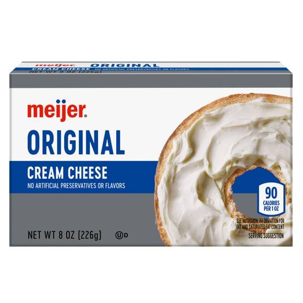 Meijer Original Cream Cheese