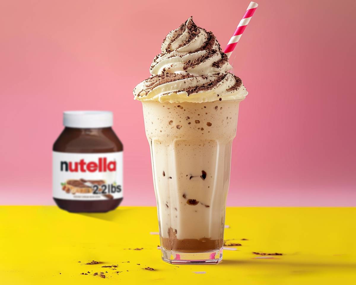 Milkshake Nutella 🌰