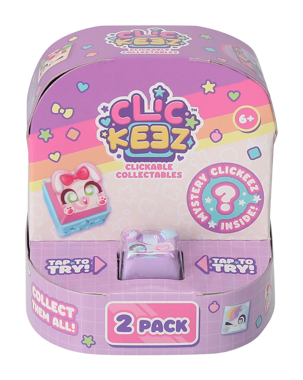 Clickeez™ Clickable Collectibles 2‑Pack