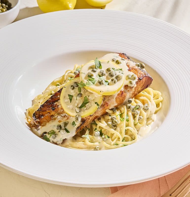 NEW - SALMON PICCATA