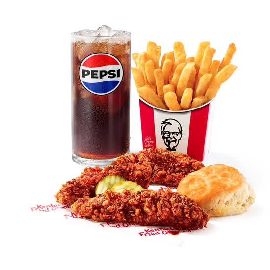 Nashville Hot 3 pc. Tenders Combo