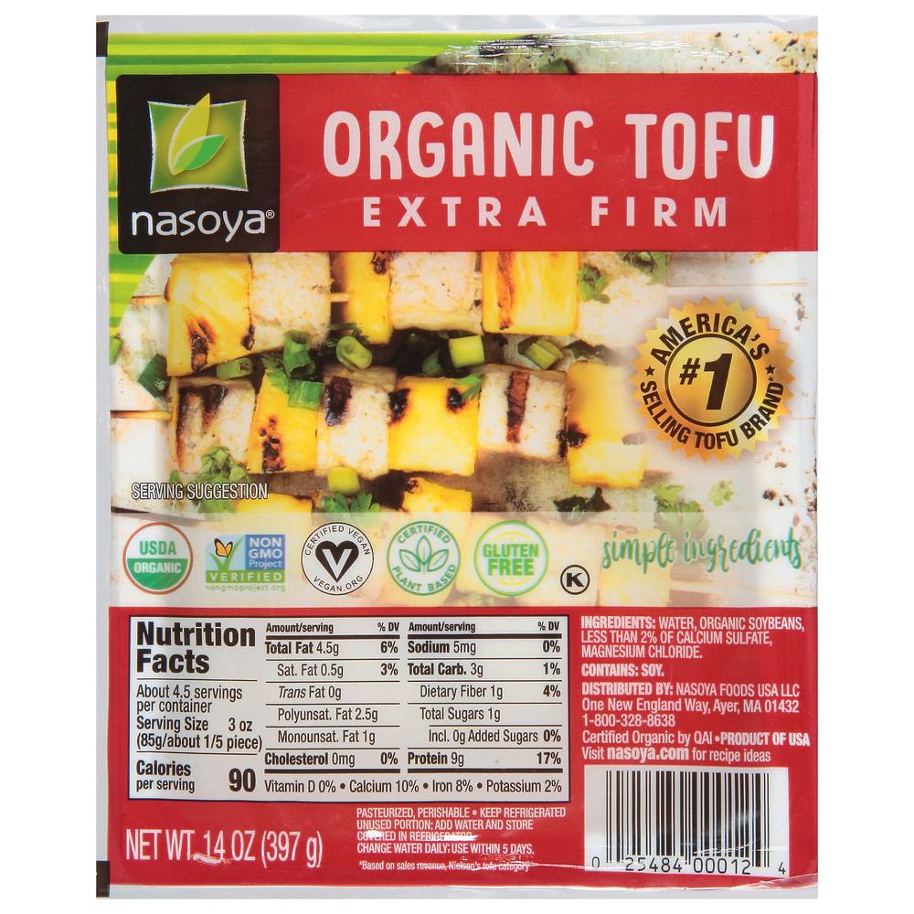 Nasoya Organic Extra Firm Tofu (14 oz)