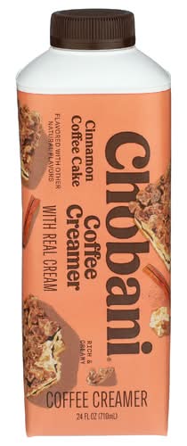 Chobani Cinnamon Coffee Cake Coffee Creamer
