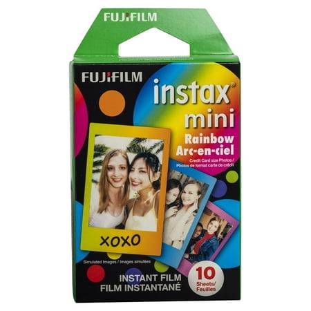 Fujifilm Instax Mini Rainbow Film (10 units)