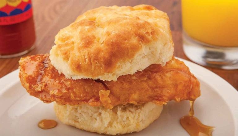 Spicy Honey Chicken Biscuit