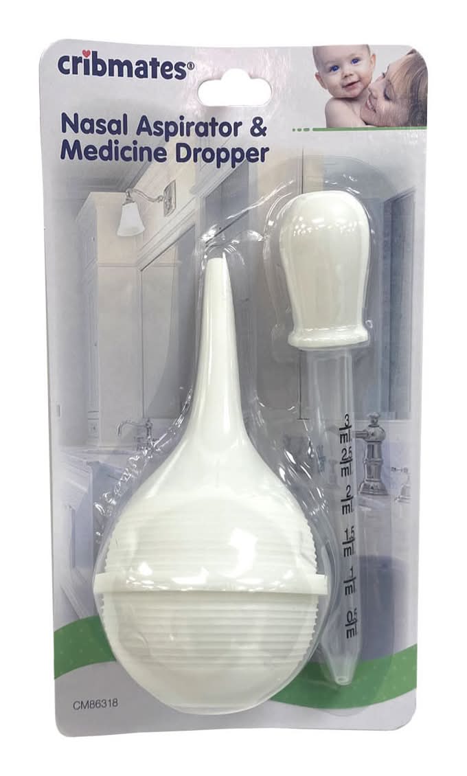 Cribmates Nasal Aspirator & Medicine Dropper Set