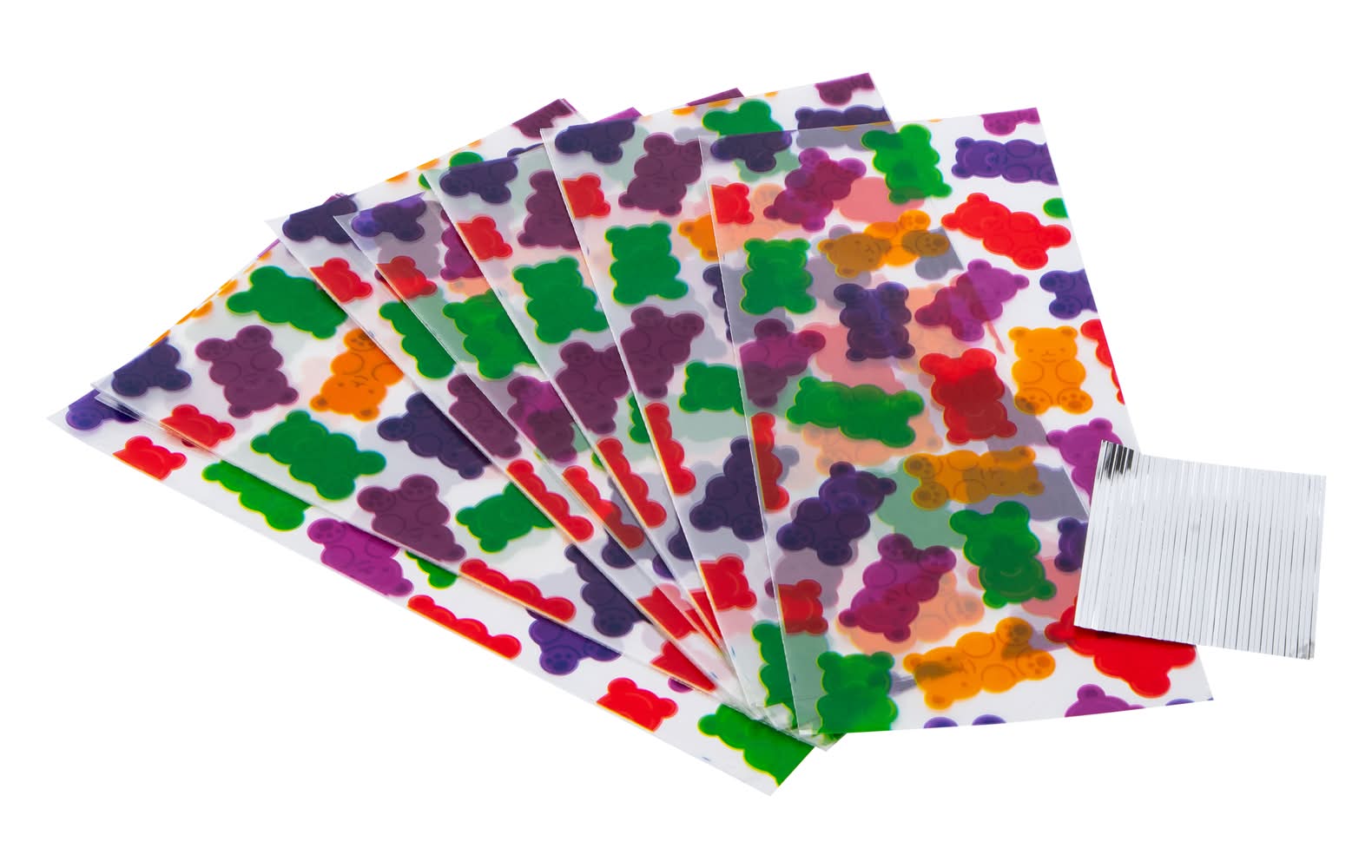 Gummy Bear Party Favor Cello Bags 20-Count