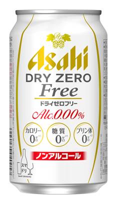 266239：〔ノンアルコール〕アサヒ ドライゼロフリー 350ML缶 / Asahi, Dry Zero, Alcohol Free, 350ML