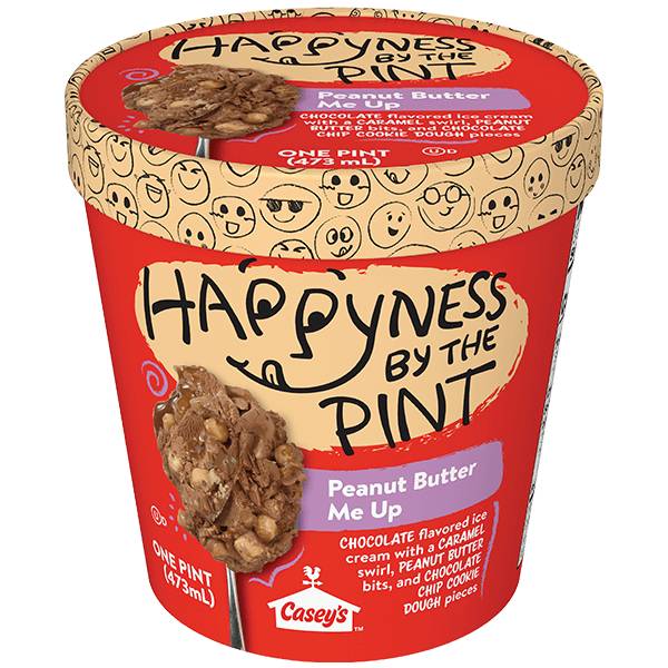 Happyness by the Pint® Peanut Butter Me Up Ice Cream 16oz