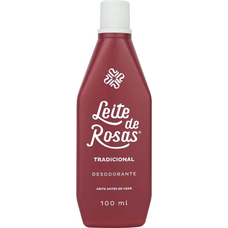 Leite de rosas loção de limpeza tradicional (100ml)